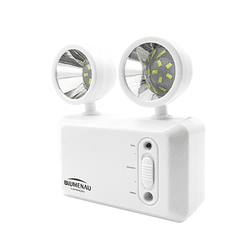 LUMINÁRIA DE EMERGÊNCIA 600 LUMENS 2 FARÓIS BLUMEN... - Comercial Leal