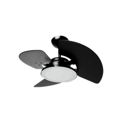 VENTILADOR TETO AVENTADOR 127V PRETO 2 LÂMPADAS - ... - Comercial Leal