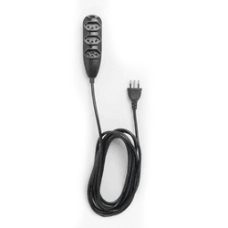 EXTENSÃO 2P+T 10A 5METROS PRETO 3 TOMADAS INTELBRA... - Comercial Leal