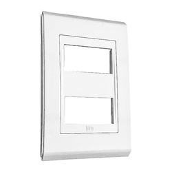 PLACA 4X2 2 MOD BCO ALTO BRILHO REFINATTO PREMIUM ... - Comercial Leal
