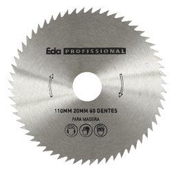 SERRA CIRCULAR C/ VIDEA 4.3/8 24 DENTES FURO 20MM ... - Comercial Leal