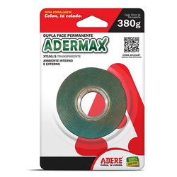 FITA DUPLA FACE VERDE 09X2M ADERE - 14395 - Comercial Leal