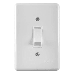 CONJUNTO 1 INTERRUPTOR SIMPLES BRANCO STYLUS - 052... - Comercial Leal