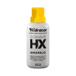 CORANTE LÍQUIDO AMARELO 50ML HIDRACOR - 11951 - Comercial Leal