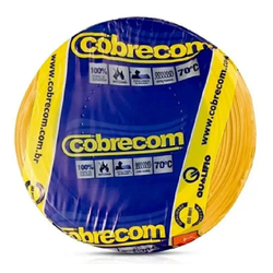 CABO FLEX 1.5MM AMARELO COBRECOM - 01685 - Comercial Leal