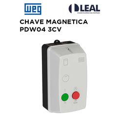 CHAVE MAGNETICA PDW02 3CV WEG - 13394 - Comercial Leal