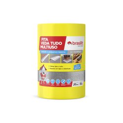 FITA ALUMINIZADA VEDATUDO 20CM BRASILIT - 15464 - Comercial Leal