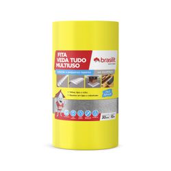 FITA ALUMINIZADA VEDATUDO 30CM BRASILIT - 15465 - Comercial Leal