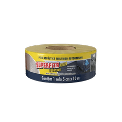 FITA ALUMINIZADA VEDATUDO 5CM SUPERFITA - 15409 - Comercial Leal