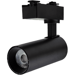 SPOT ELETRIFICADO PARA TRILHO 10W PRETO 3000K BLUM... - Comercial Leal
