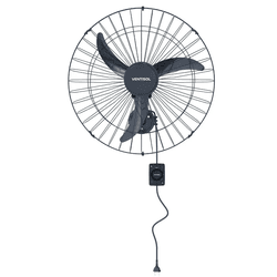 VENTILADOR OSCILANTE PAREDE 127V 60CM AÇO E PRETO ... - Comercial Leal