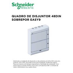 QUADRO DE DISJ 48DIN SOB EASY 9 - 09978 - Comercial Leal