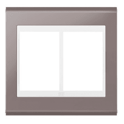 PLACA 4X4 6 MOD BCO/CHAMPANHE CONCEPT REFINATTO - ... - Comercial Leal