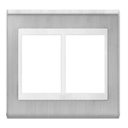 PLACA 4X4 6 MOD BCO/ACO ESCOVADO CONCEPT REFINATTO... - Comercial Leal