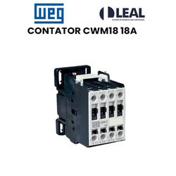 CONTATOR CWM18 18-10-30V26 18A 3na 50hz/220V WEG ... - Comercial Leal