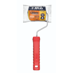 ROLO DE PINTURA LÃ MISTA 5CM ATLAS - 11850 - Comercial Leal