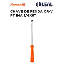 CHAVE DE FENDA CR-V PT IMA 1/4X8