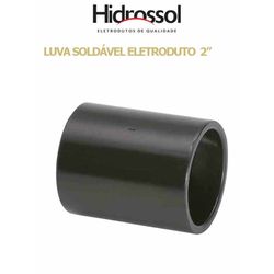 LUVA PVC SOLD ELETRODUTO PRETO 2