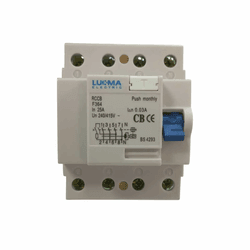INTERRUPTOR DR TETRA 25A 30MA LUKMA - 06686 - Comercial Leal