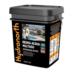 RESINA MULT. ACQUA INCOLOR BRILHANTE 18L HYDRONORT... - Comercial Leal