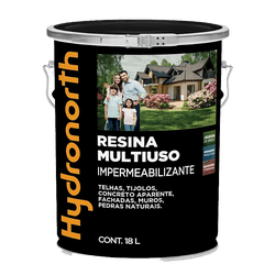 RESINA MULT. SOLVENTE INCOLOR FOSCA 18L HYDRONORTH... - Comercial Leal