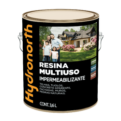 RESINA MULT. SOLVENTE INCOLOR FOSCA 3,6L HYDRONORT... - Comercial Leal