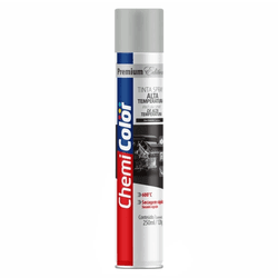 SPRAY ALUM ALTA TEMP 250ML NOVA VALVULA CHEMICOLOR... - Comercial Leal