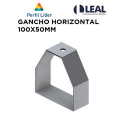 GANCHO HORIZONTAL 100X50MM - 12698 - Comercial Leal