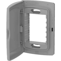 PLACA 4X2 3 MOD IP54 CZ COMPOSÉ - 13026 - Comercial Leal