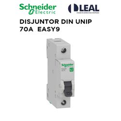 DISJUNTOR DIN UNIPOLAR 70A EASY9 - 13338 - Comercial Leal