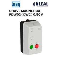 CHAVE MAGNETICA PDW02 (CWC) 0,5CV WEG - 13397 - Comercial Leal