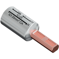 TERMINAL BIMETÁLICO PINO CHATO P/ BORNE TBPC-50-20... - Comercial Leal