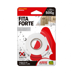 FITA DUPLA FACE AREAS UMIDAS 24X1,5M ADERE - 1440 - Comercial Leal