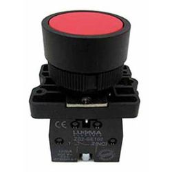 BOTÃO PULSANTE LK2-EA42 VERMELHO 1NF LUKMA - 08390 - Comercial Leal
