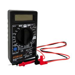 MULTIMETRO DIGITAL COM TESTADOR RJ45 FOXLUX - 157... - Comercial Leal