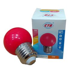 LAMPADA BOLINHA LED 127V 1W VM E27 CTB BLBP-1W 127... - Comercial Leal