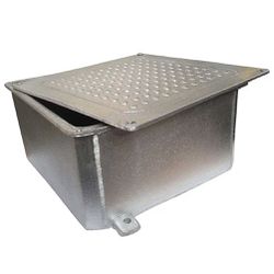CAIXA DE PASSAGEM 30X30X12 cm C/ TAMPA REVERSÍVEL ... - Comercial Leal