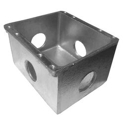 CAIXA DE PISO 4X4 ALTA 3/4 ALUM STAMPLAC - 10422 - Comercial Leal