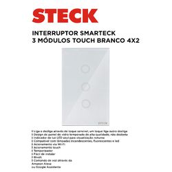 INTERRUPTOR SMARTECK 4X2