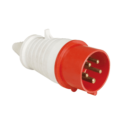 PLUGUE IND 380/440V 32A 3P+T+N 6H VM WEG - 15653 - Comercial Leal