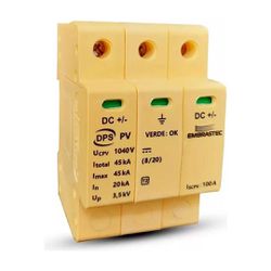DPS PROT SURTO TRIP FOTOVOLTAICO CC 1040V 45KA EMB... - Comercial Leal