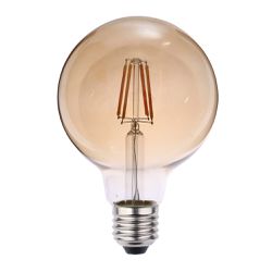 LAMPADA BULBO G95 137MM FILAMENTO LED 4W BIV 2400K... - Comercial Leal