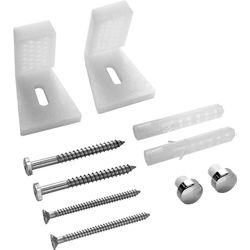 KIT PARAFUSO INOX P/ VASO SANITARIO 3/16 X 50MM BU... - Comercial Leal