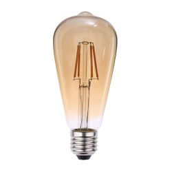 LAMPADA BULBO ST64 FILAMENTO LED 4W BIV 2400K E27 ... - Comercial Leal