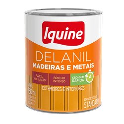 Tinta Esmalte Brilhante Delanil Madeiras e Metais ... - Comercial Leal