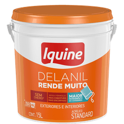 TINTA ACRÍLICA DELANIL RENDE MUITO STANDARD BRANC... - Comercial Leal