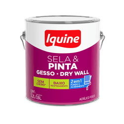 SELADOR ACRILICO BRANCO NEVE BALDE 3,6L IQUINE - 1... - Comercial Leal