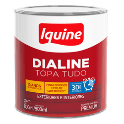 ESMALTE BASE DIALINE TOPA TUDO BASE AGUA ACETINADO... - Comercial Leal