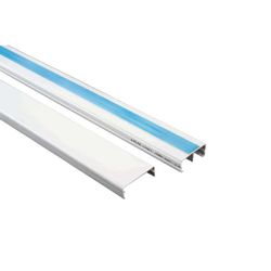 CANALETA BRANCA 32X12X2M COM DIVISÓRIA COM FITA DE... - Comercial Leal