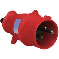 PLUGUE INDUSTRIAL 380/440V 16A 2P+T 9H VM STECK - ... - Comercial Leal